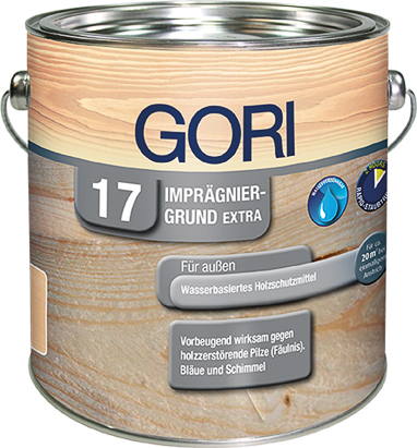 Gori 17 Imprägniergrund Extra 2,5 lt Farblos, Ersatz 1015-002665